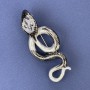 Broche-colgante «Serpiente Cobra»