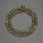 Cuentas de labradorita natural, bolas lisas de 6 mm, longitud 39 cm