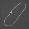 Pulsera Xuping Rodio, longitud 20 cm, grosor 2,2 mm+