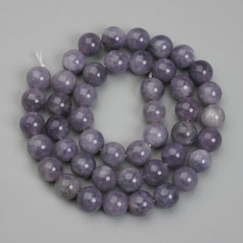 Cuentas de iolita, bolitas de 8,5 mm en hilo, longitud 38 cm ±