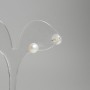 Pendientes de botón con perlas de río, diámetro de 7 mm+