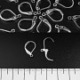 (14x10 mm) accesorios para pendientes (gancho) cierre francés 250+- pares