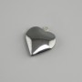 Colgante de hematita en forma de corazón, diámetro 20×20 mm+