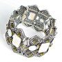 Pulsera con inserción de nácar