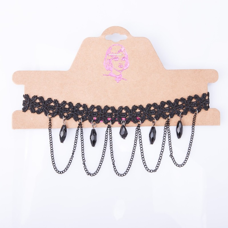 Choker para cuello «Venecia» en óvalos