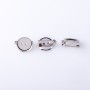 Precio por pack de 10 piezas. Base para broche, diámetro 1,3 cm