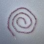 Cuentas de turmalina cúbicas de 2,5 mm naturales